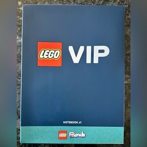 NIB LEGO Friends VIP Notebook Journal Planner w/Stickers